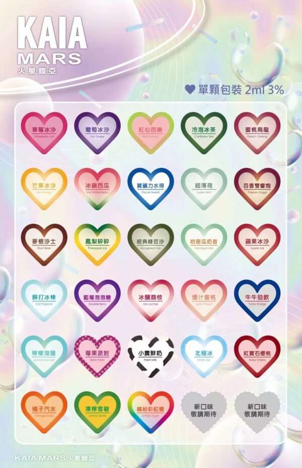 【KAIA凱亞煙彈】一代霧化煙彈-獨立包裝 | 一組三顆,通用一代主機-VAKA糖果雲煙館