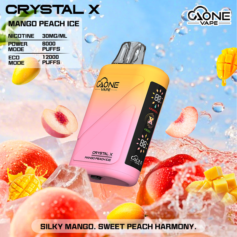 AONE Crystal X水晶2代 | 原產正品 | 12000口超大容量一次性電子煙-VAKA糖果雲煙館
