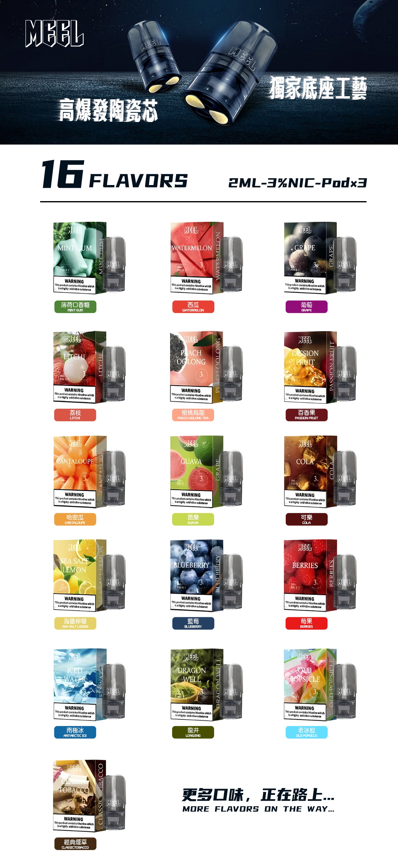 🍈【MEEL煙彈】 一代封閉式煙彈 通用RELX,SP2等一代主機-VAKA糖果雲煙館