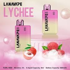 【LANA BAR BC 6000口】大容量新款拋棄式6000口-超涼款一次性電子煙-VAKA糖果雲煙館