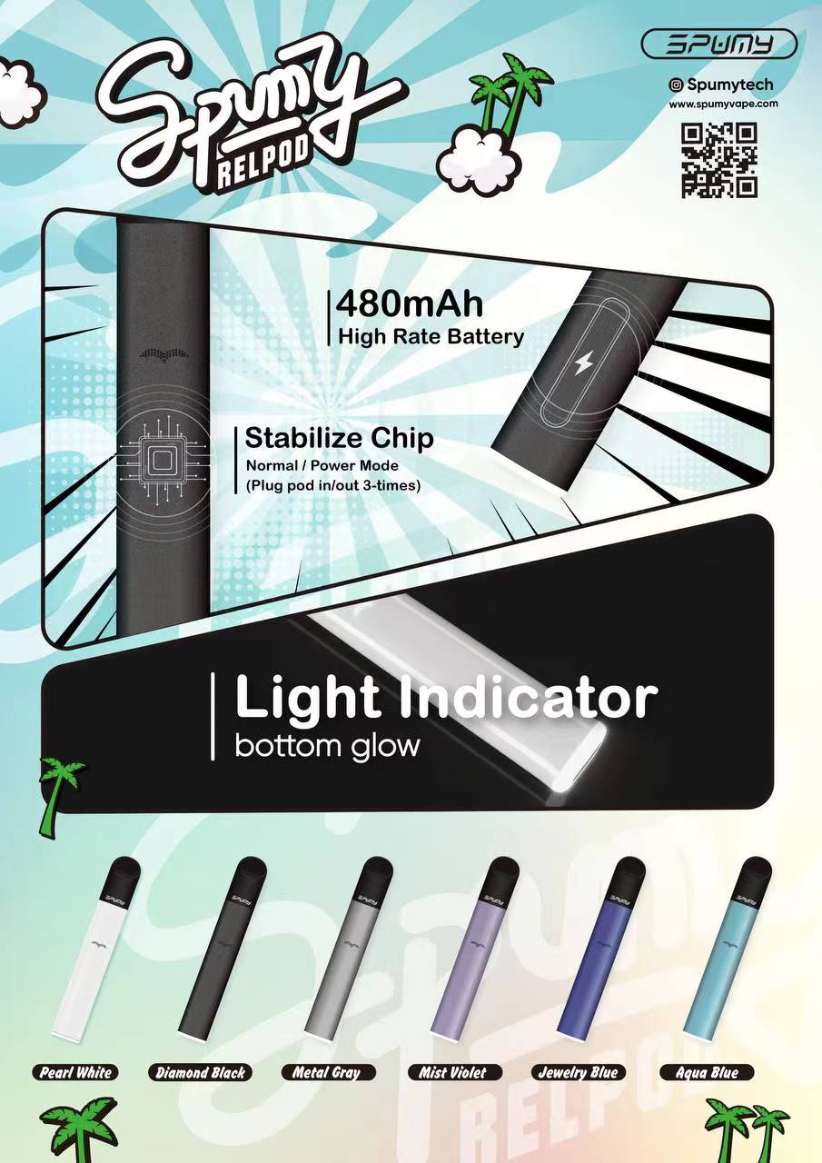 spumy 斯邦迷 Project 01 非黑即白，經典設計套裝 開放式五代主機-VAKA糖果雲煙館