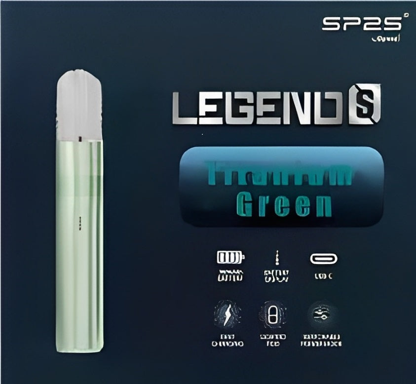 【SP2S Legend S 傳奇版主機】  SP2鈦發光主機全新升級版煙桿-兩檔調節8/9W-底部發光💥 通配一代lana/Sp2s/ilia等一代煙彈-VAKA糖果雲煙館