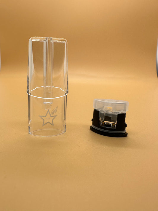 飛星一代空彈 Lana原廠正版 通用一代煙桿空倉 底座有飛油棉防護 拒絕漏油 拒絕焦彈-台灣現貨秒發