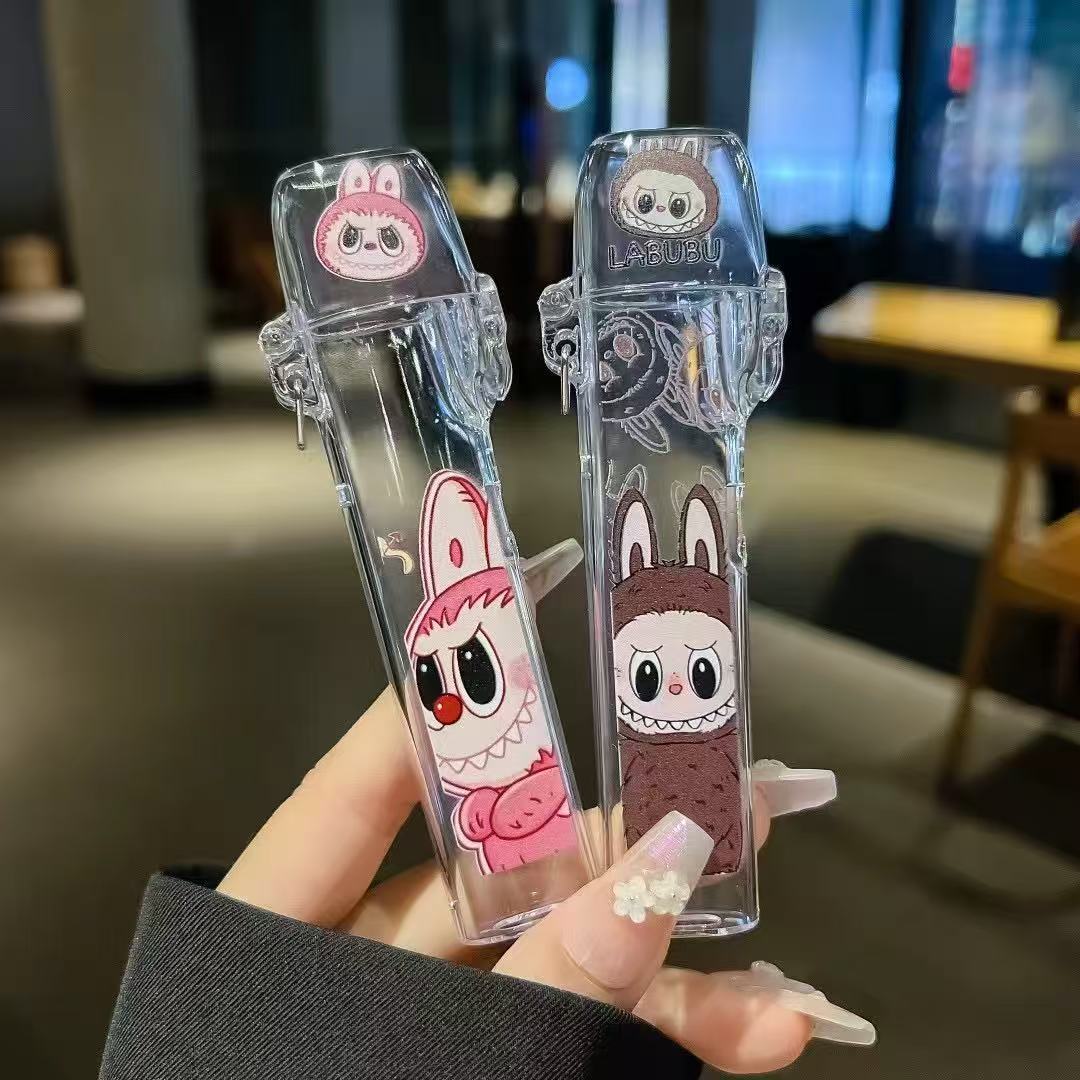 【Labubu拉布布保護套】一代主機保護套  超可愛透明保護殼-VAKA糖果雲煙館