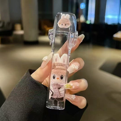 【Labubu拉布布保護套】一代主機保護套  超可愛透明保護殼-VAKA糖果雲煙館