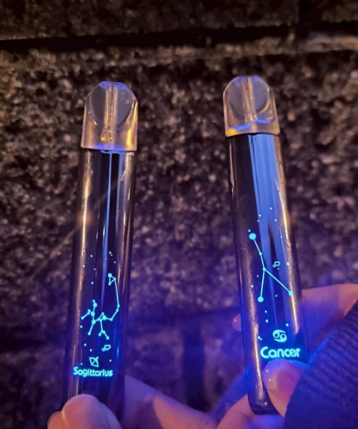 【MSO爅嘶十二星座主機】 一代炫彩發光霧化桿 通用sp2/lana等一代煙彈-VAKA糖果雲煙館