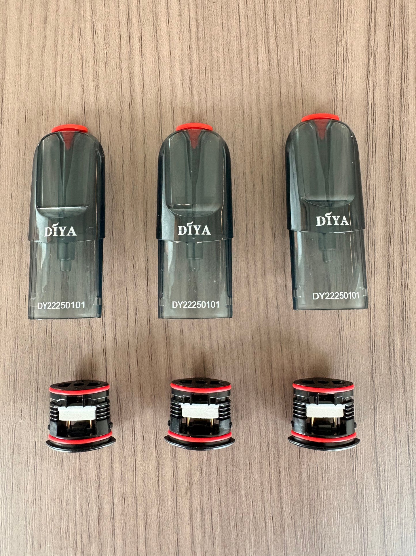 茶色半透明空殼 DIYA叮啞私模空彈/上下分類式 100入組 一代主機通配/台灣現貨秒發