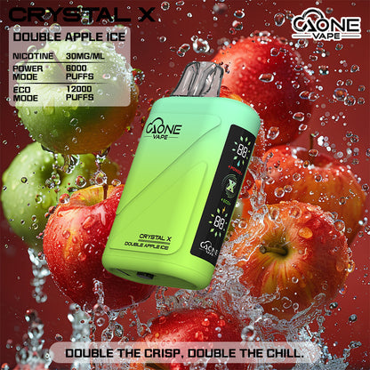 AONE Crystal X水晶2代 | 原產正品 | 12000口超大容量一次性電子煙-VAKA糖果雲煙館