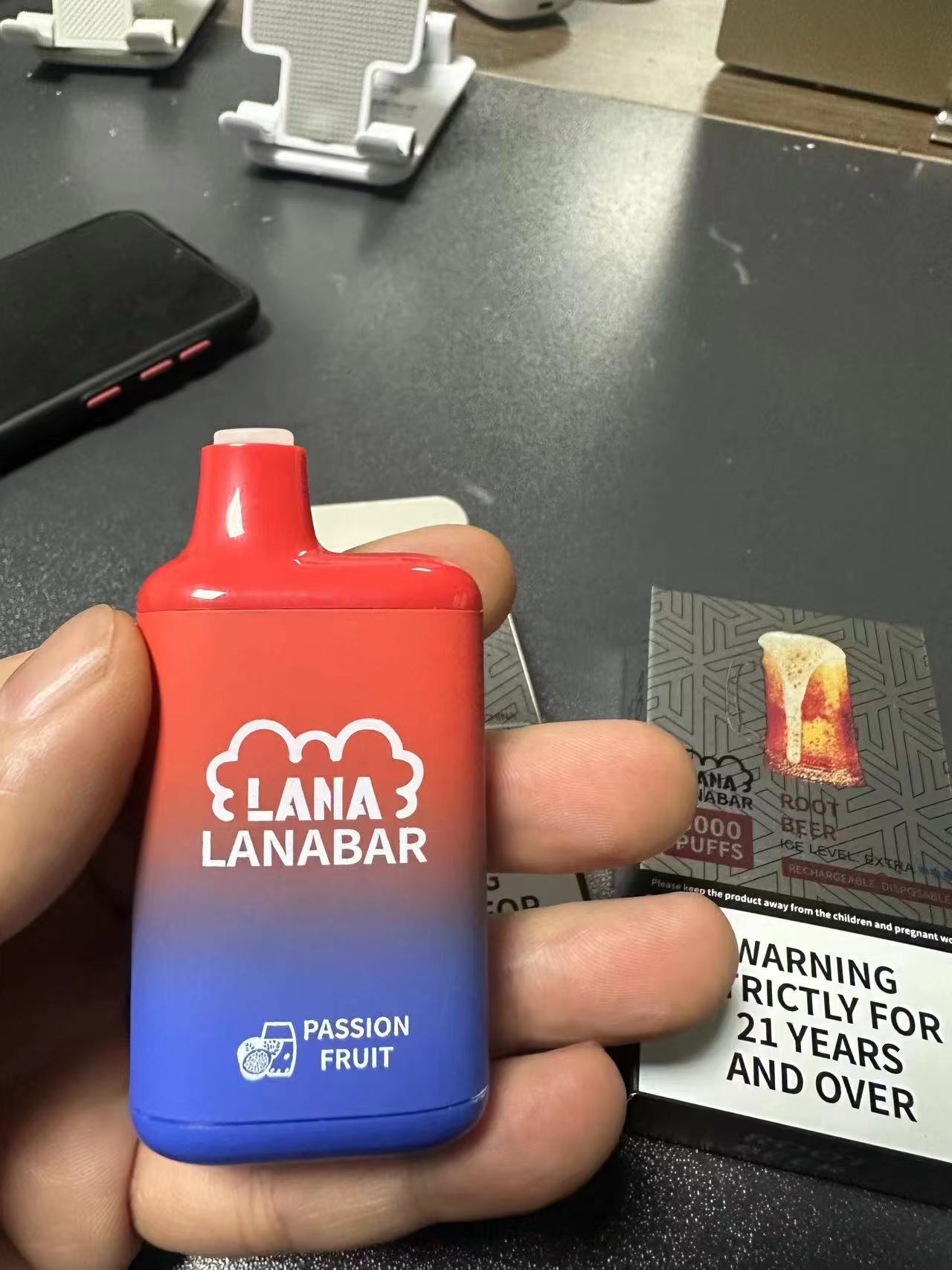 LANA拋棄式5000口✨大容量BAR電子煙🔥/TYPE-C充電 一次性電子煙-VAKA糖果雲煙館