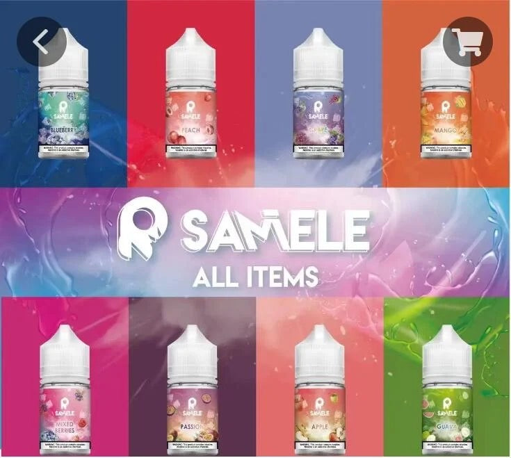 冰釀 SAMELE冰釀系列煙油/30ML-30MG美國原裝電子小煙油-VAKA糖果雲煙館