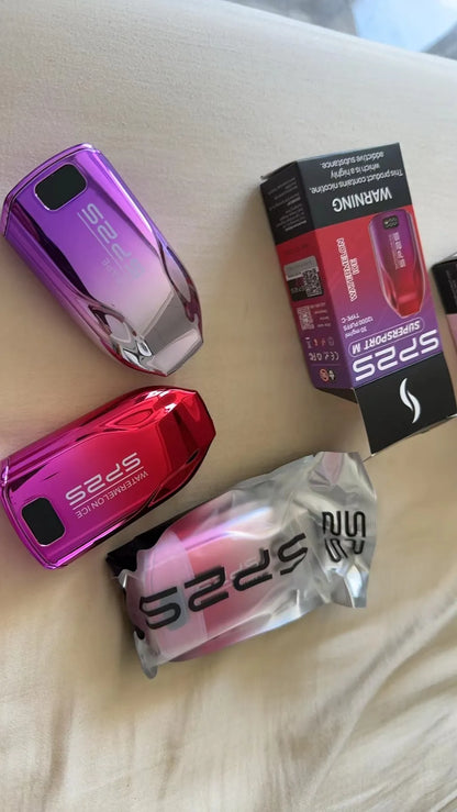 SP2拋棄式 12000口  擁有發光顯示屏 可充電電子煙 30ml超大容量-VAKA糖果雲煙館