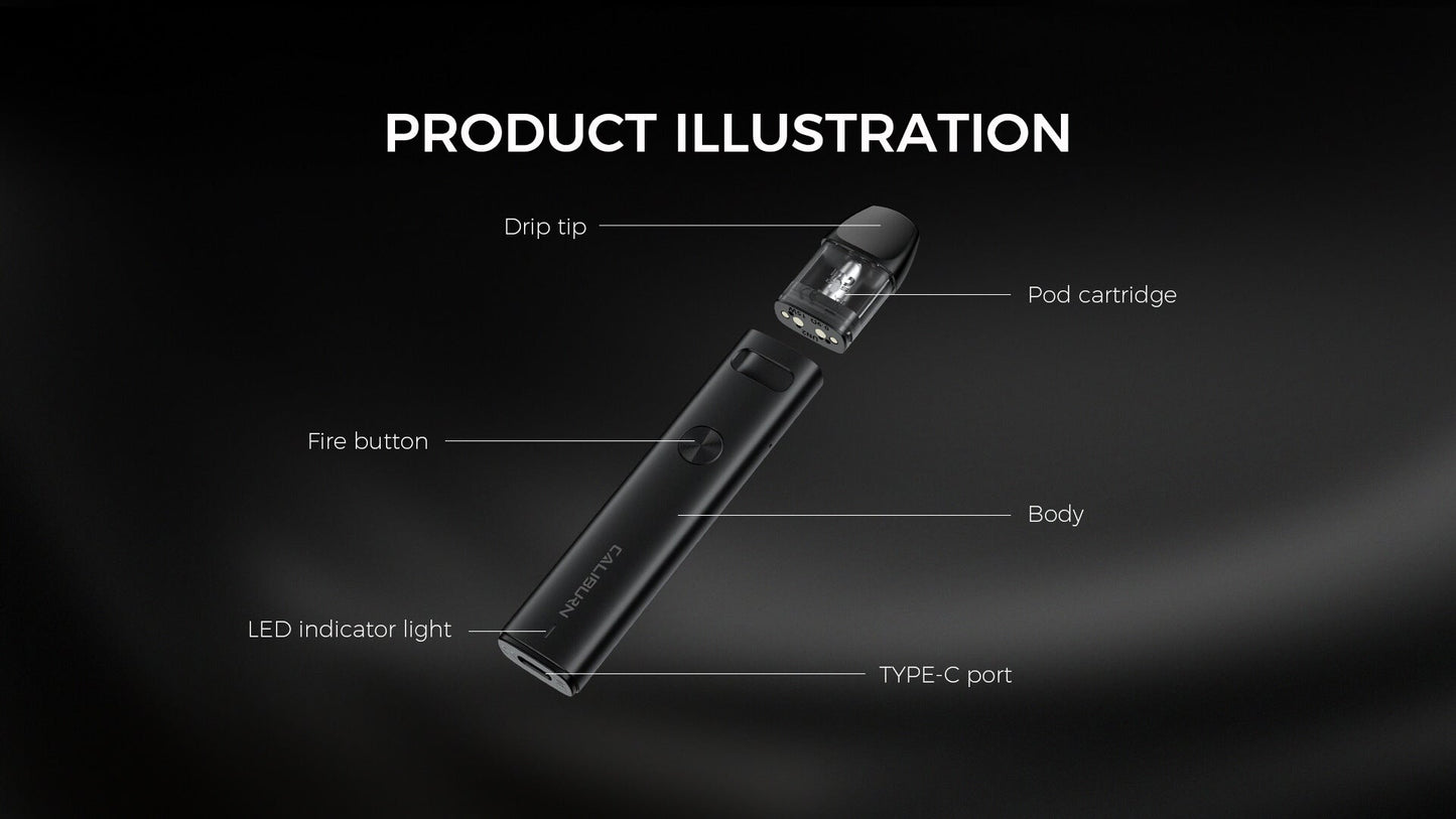 Uwell咖喱A2主機套裝-注油煙桿-VAKA糖果雲煙館