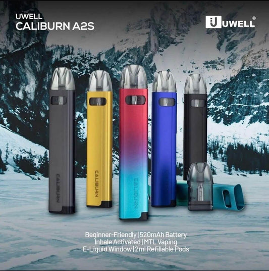 Uwell咖喱A3主機套裝-注油煙桿-VAKA糖果雲煙館