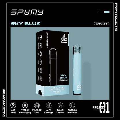 Spumy斯邦迷 Project 01開放式註油主機套裝（3顆裝）-VAKA糖果雲煙館