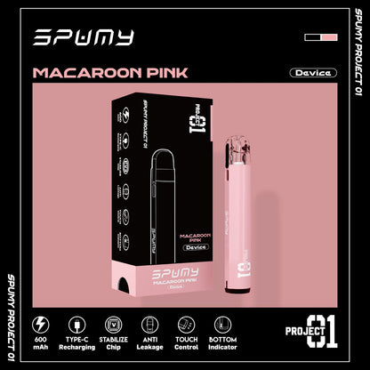 Spumy斯邦迷 Project 01開放式註油主機套裝（3顆裝）-VAKA糖果雲煙館