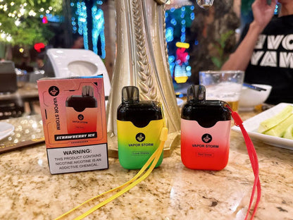 VAPOR STORM風暴拋棄式 一次性電子菸 可充電7500口抛棄式-VAKA糖果雲煙館
