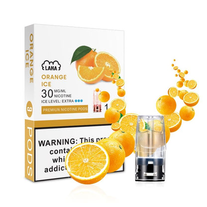 【LANA拉娜煙彈】透明發光煙彈2.5ML-通用SP2/RELX等一代所有主機 正品保證-VAKA糖果雲煙館