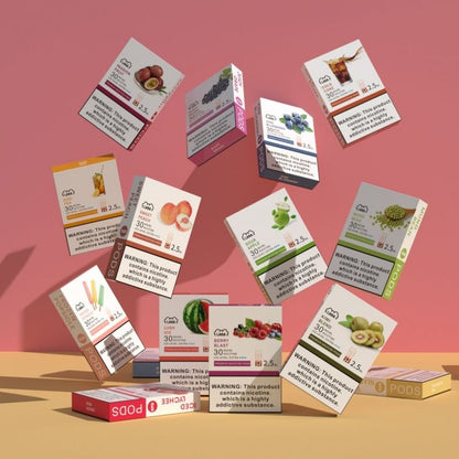 【LANA拉娜煙彈】透明發光煙彈2.5ML-通用SP2/RELX等一代所有主機 正品保證-VAKA糖果雲煙館