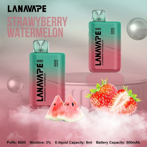 【LANA BAR BC 6000口】大容量新款拋棄式6000口-超涼款一次性電子煙-VAKA糖果雲煙館