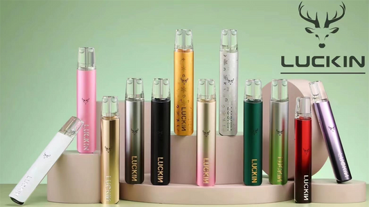 【LUCKIN幸運主機】12色可選/高性能智能時尚設計煙桿/通用一代煙彈-VAKA糖果雲煙館