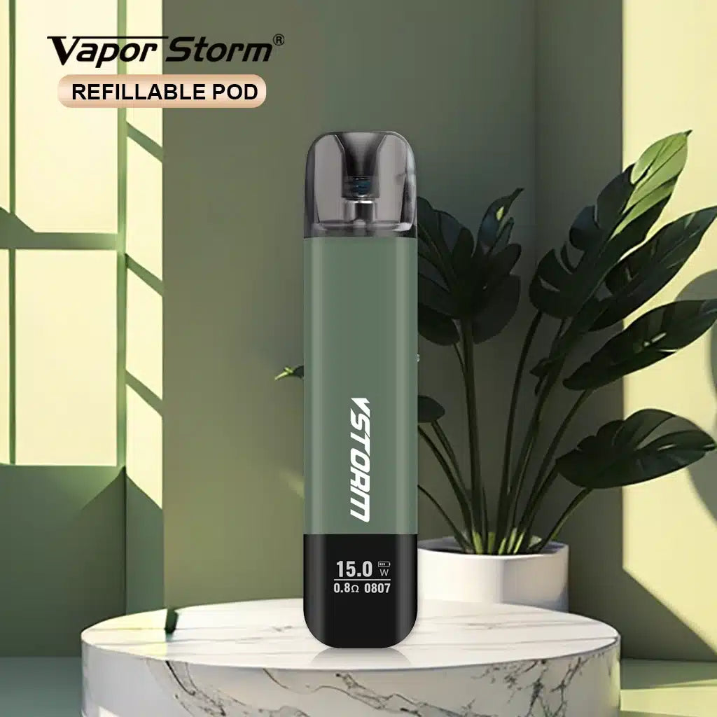 Vapor M4注油式主機｜大功率開放式 Pod 系統｜具有智慧信息顯示螢幕850mAh-VAKA糖果雲煙館